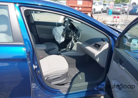 2019 Hyundai Elantra Sel from USA, damaged, VIN 5NPD84LFXKH464503